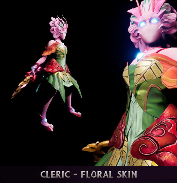 Cleric - Floral Skin